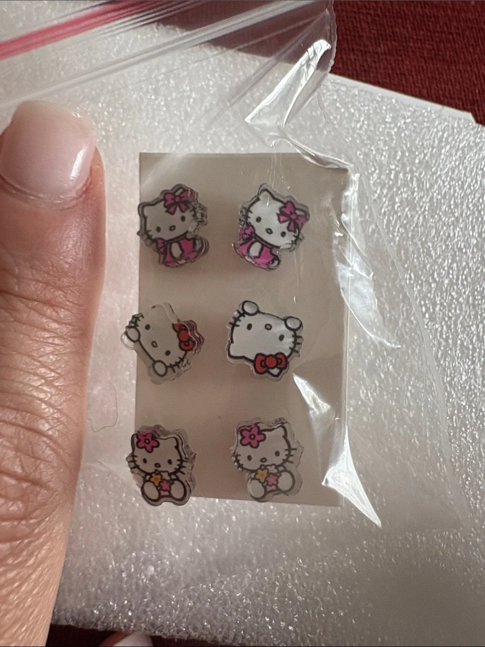 🆕Hello Kitty: Adult & Kids Stud Earring Set